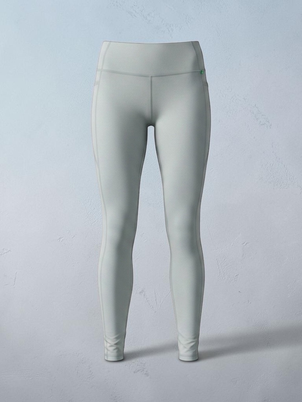 Danskin Women's High-Rise Leggings in Pale Gray